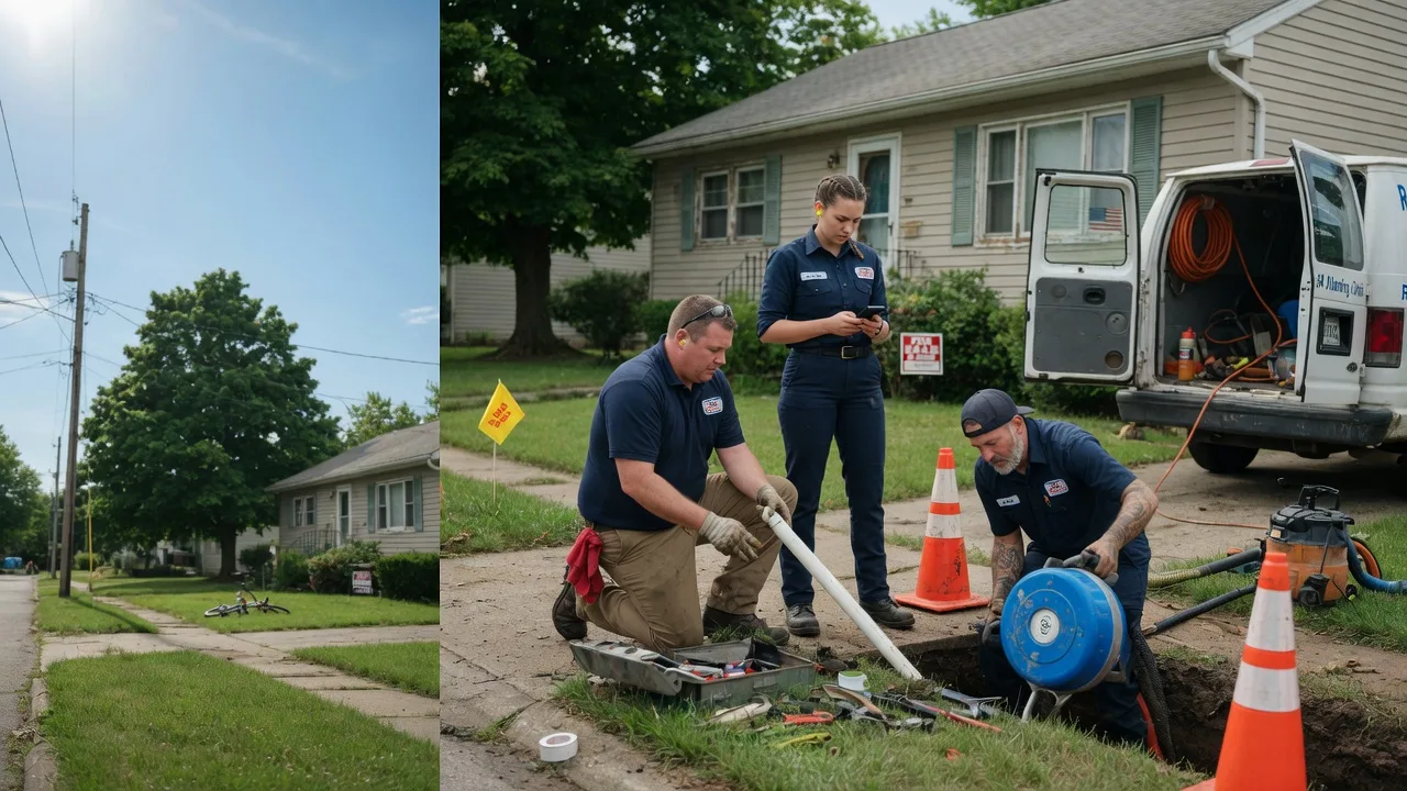 Sewer Line Repair in Unionville Center, OH near me